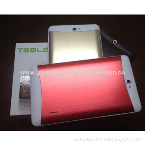 Tablet PC, 7-inch Dual-core 3G phone call function enabled